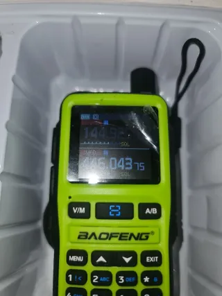 Walkie Talkie Baofeng UV-SRMini Verde Walkie Talki