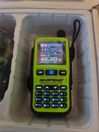 Walkie Talkie Baofeng UV-SRMini Verde Walkie Talki