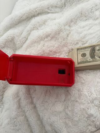 Pistola lanzadora de billetes Super Rich