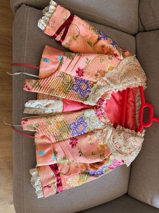 Traje de Fallera Multicolor