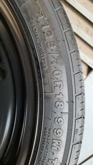 Rueda de repuesto T125/70R18 99M 2025