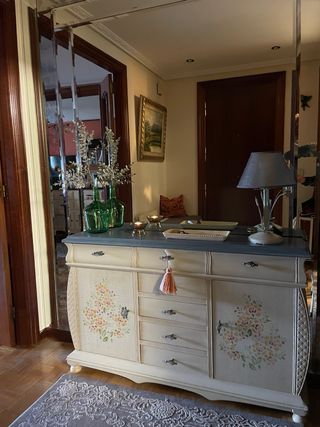 Mueble de entrada restaurado