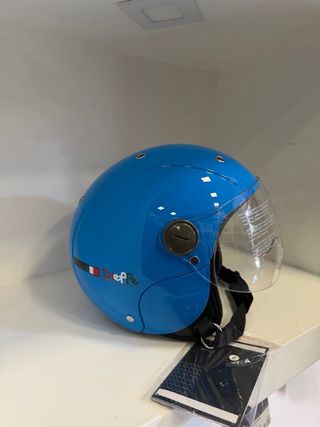 Casco Moto Bimbo Azzurro