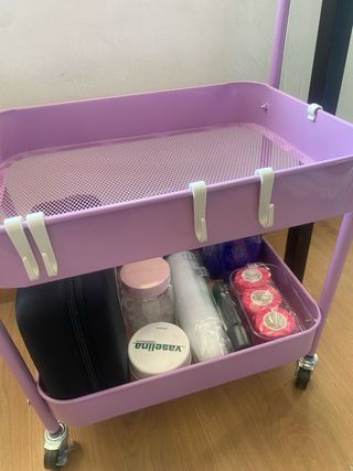 Carrito tipo Ikea Raskog, solo tiene dos baldas!!!