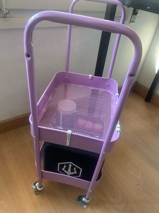 Carrito tipo Ikea Raskog, solo tiene dos baldas!!!