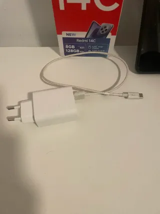 Xiaomi Redmi 14C 128GB Negro + Cargador