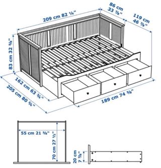 Cama nido con almacenaje