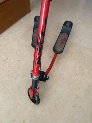 Patinete Slider 3 Ruedas Rojo Decathlon
