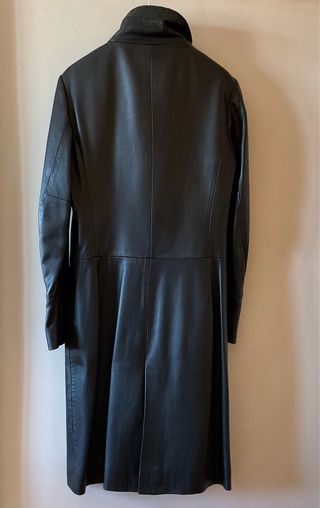 Abrigo piel Mango Talla S cuello chimenea