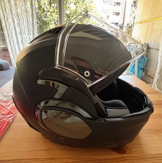 Casco Moto LS2 Valliant II Negro Nuevo T.61-62