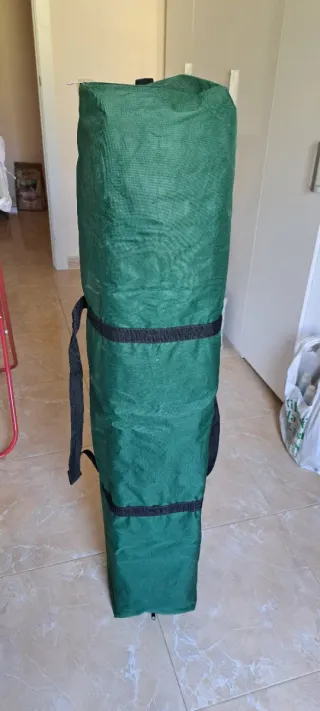 Carpa plegable con toldos