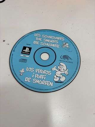 Los Pitufos i Puffi de Smurfen PS1