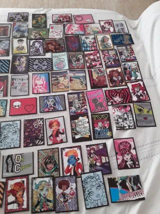 Lote de cromos Monster High Panini