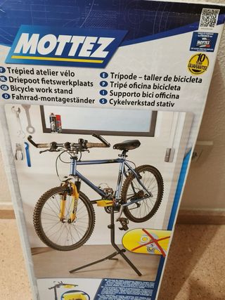 Trípode Taller Bicicleta Plegable