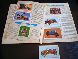 Álbum de Cromos Automóviles año 1971 Susaeta