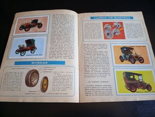 Álbum de Cromos Automóviles año 1971 Susaeta