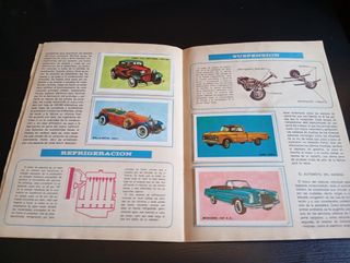 Álbum de Cromos Automóviles año 1971 Susaeta