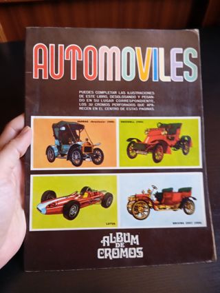 Álbum de Cromos Automóviles año 1971 Susaeta