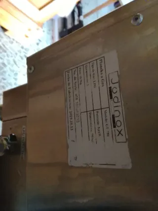 Plancha industrial acero inoxidable