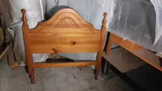Cabezal de 90, madera rústico