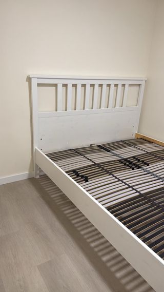 Estructura Cama Ikea Hemnes Blanca