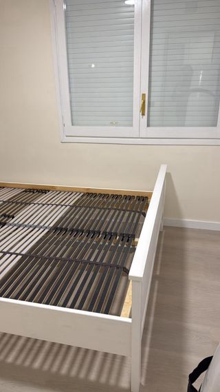 Estructura Cama Ikea Hemnes Blanca