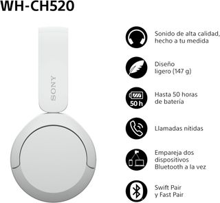 - Sony auriculares inalámbricos bluetooth baterí