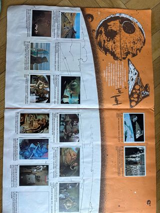 Album Cromos El Retorno del Jedi Incompleto