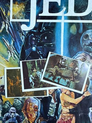 Album Cromos El Retorno del Jedi Incompleto