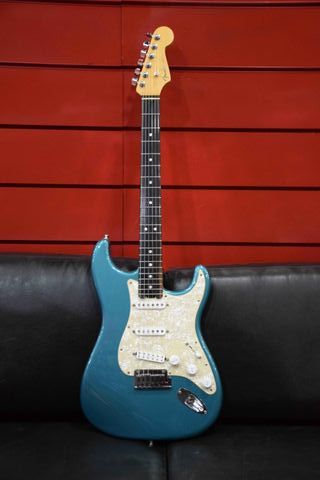 Fender American Elite Stratocaster Turquesa