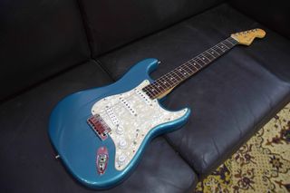 Fender American Elite Stratocaster Turquesa