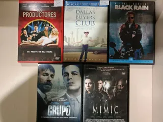 Lote 5 Películas DVD