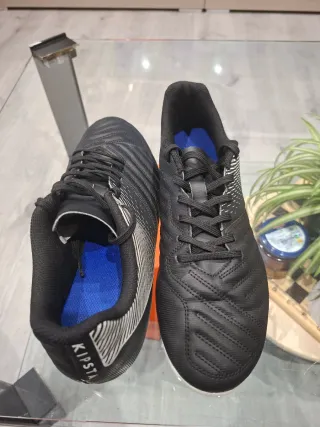 Zapatillas de fútbol Kipsta negras