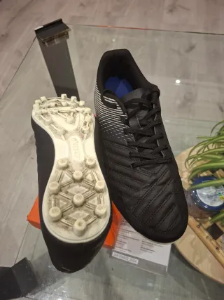 Zapatillas de fútbol Kipsta negras