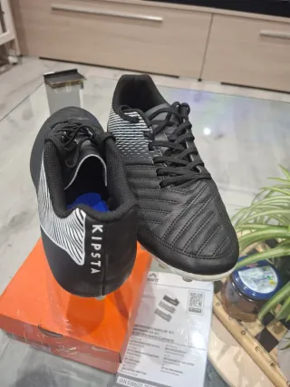 Zapatillas de fútbol Kipsta negras