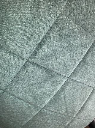 Juego de 4 sillas de comedor verdes