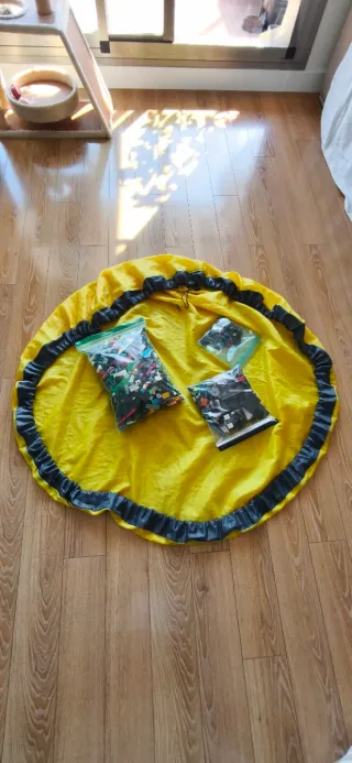 Lego: lotto di pezzi vari, oltre 2 kg