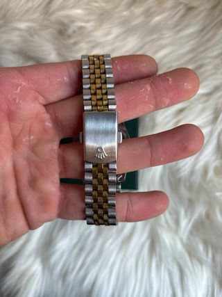 Reloj Hombre Color Oro y Plata