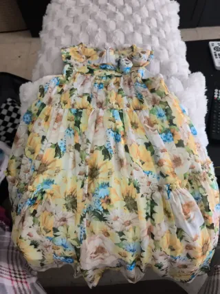 Vestido Mayoral Niña Talla 7 Floral