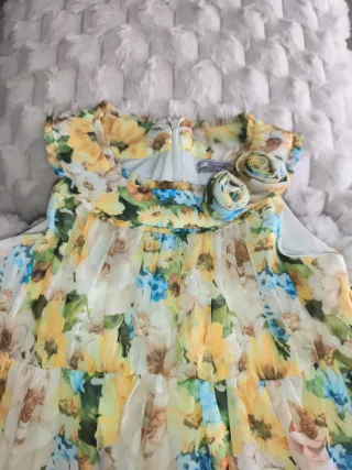 Vestido Mayoral Niña Talla 7 Floral
