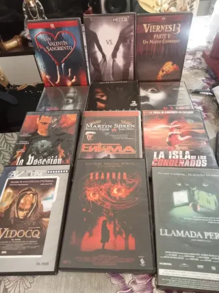 Pack 10 Películas DVD Terror y Suspense