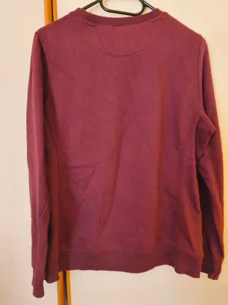 Sudadera morada y rosa con brillo talla L