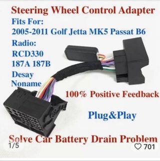 Adaptador Canbus Mandos Volante VW Golf