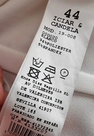 Conjunto Blusa y Falda Talla XL