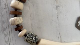 Collar de cuentas de diseño étnico