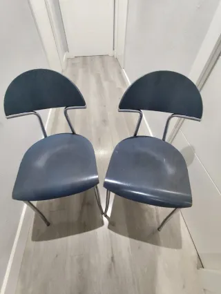 Mesa de cocina cristal y 2 sillas