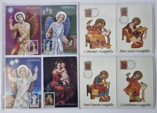 Conjunto de 64 Tarjetas Máximas de España y otros.