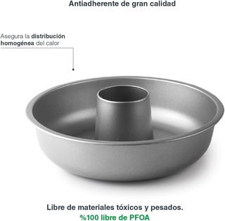 LACOR - 68454 - Molde Savarin, Moldes Repostería,
