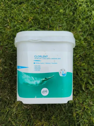 Cloro Lento Pastillas 250gr 5kg