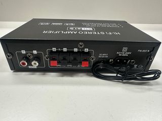 Amplificador Estéreo Hi-Fi Bluetooth